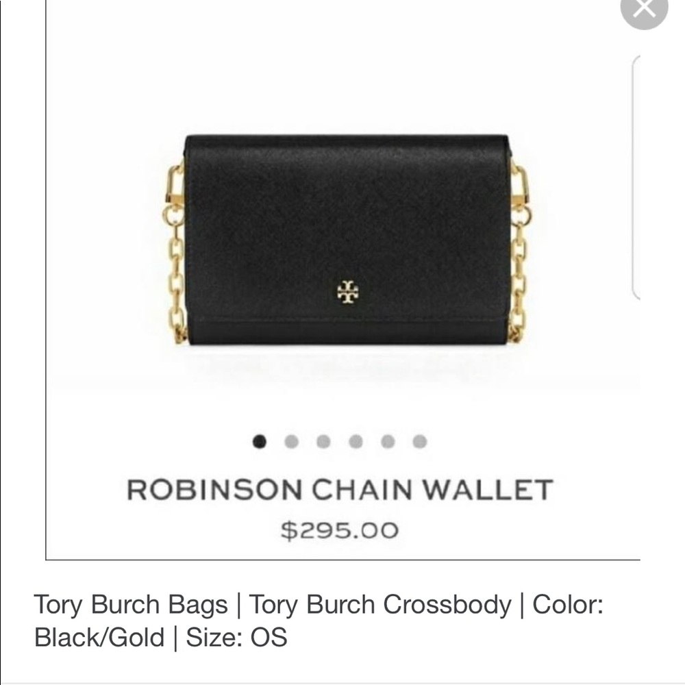 Tori Burch Robinson chain wallet